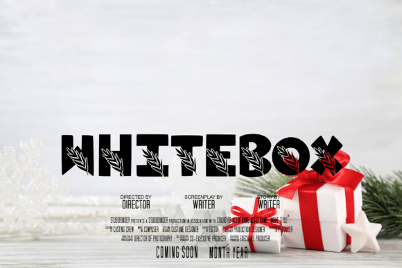 Novox Christmas Font PNG with transparent background - Preview 6