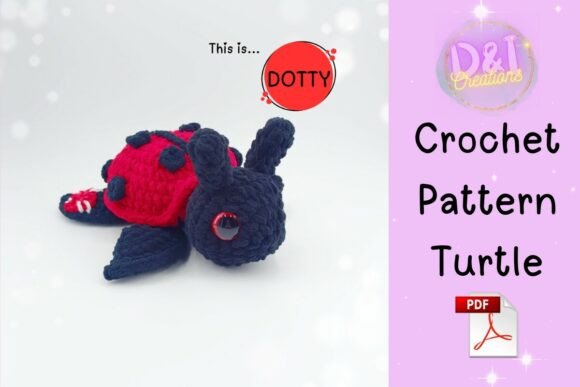 Turtle Ladybird Crochet Pattern Amigurum