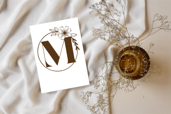 Aureus Charm Monogram Font - Preview 2
