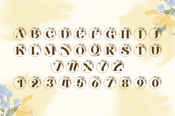 Aureus Charm Monogram Font - Preview 3