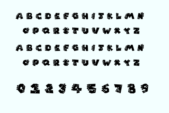 Baby Dinosaurs Font - Preview 1