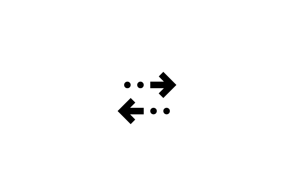 Bidirectional Arrow Exchange Icon
