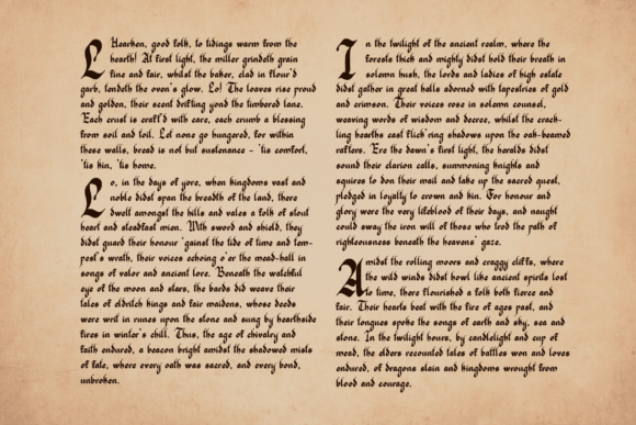 Braffyon Font - Preview 3