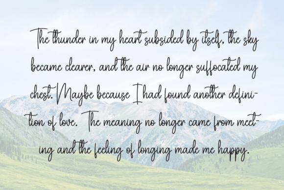 Butterfly Calligraph Font - Preview 5