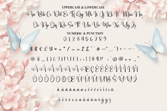 Butterfly Font - Preview 6