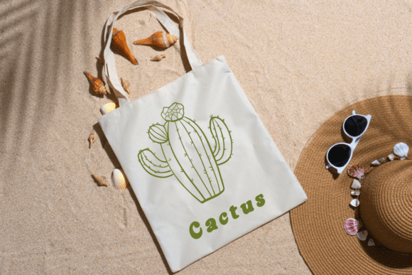 Cactus Doodle Font - Preview 4