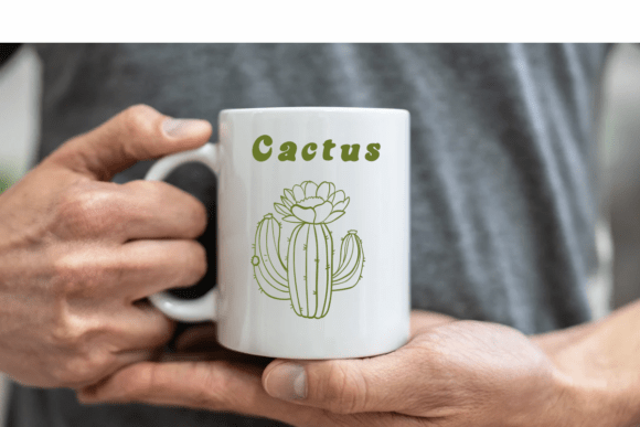 Cactus Doodle Font - Preview 6