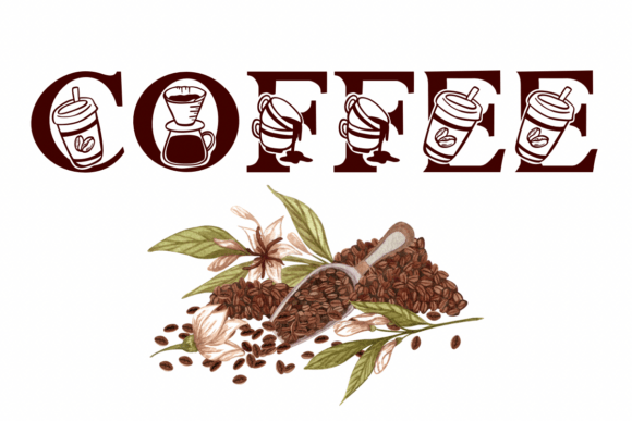 Cafe Coffee Font - Preview 4