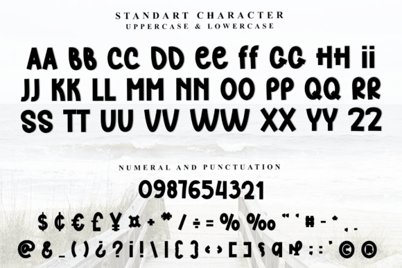 Daddy Bunny Font PNG with transparent background - Preview 3