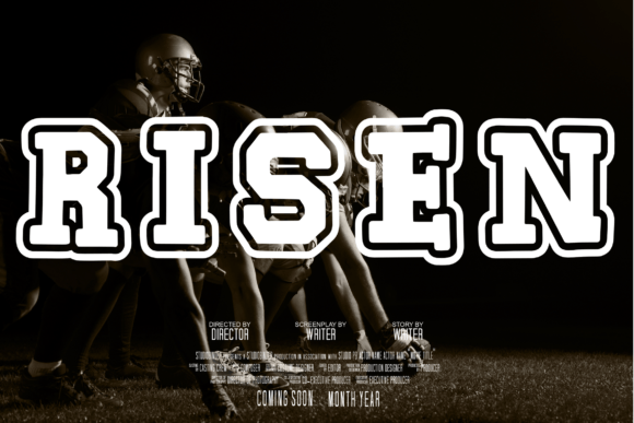 Echoline Varsity Font - Preview 6