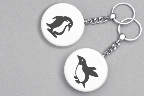 Fat Penguin Font PNG with transparent background - Preview 4