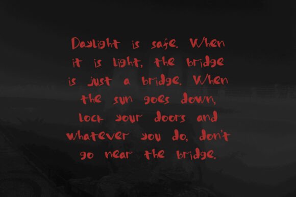 Hitdark Font - Preview 4