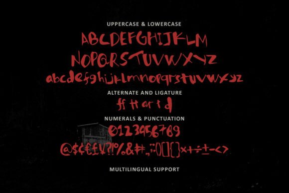 Hitdark Font - Preview 6