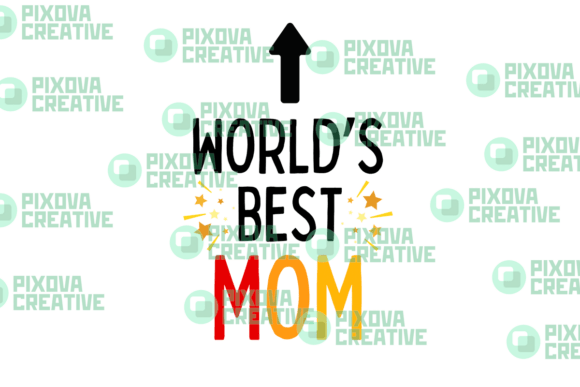 World's Best Mom PNG