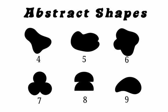 Abstract Shapes Font - Preview 3