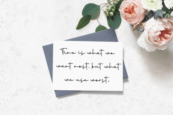 Amelia Signature Font - Preview 2