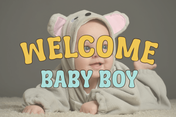 Baby Wish Font - Preview 3