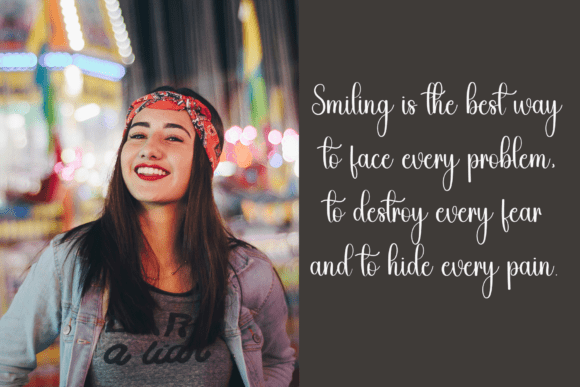 Beauty Smile Font - Preview 2