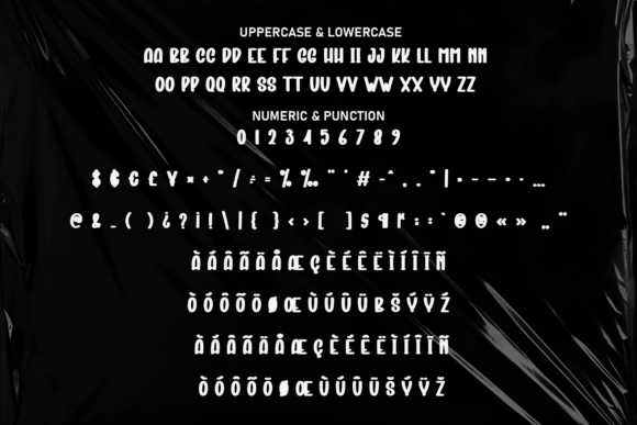 Black Thicky Font - Preview 6