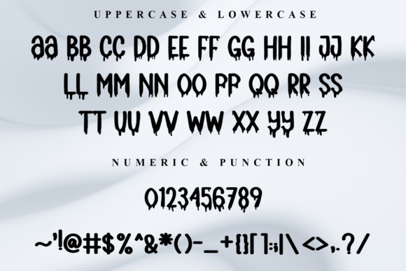 Blood Dripping Font - Preview 6