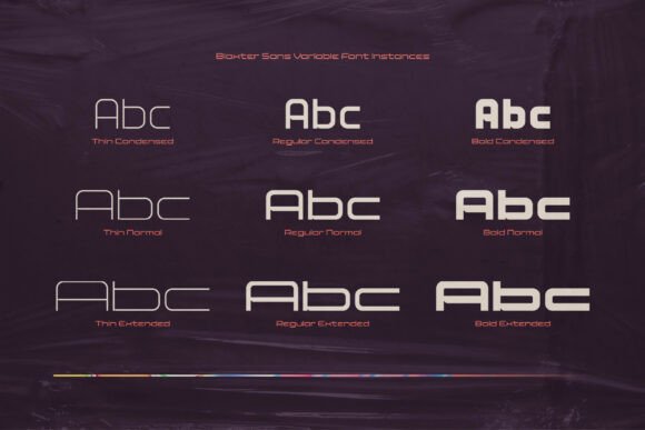 Bloxter Sans Font - Preview 4