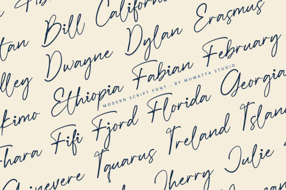 Bright Script Font - Preview 1