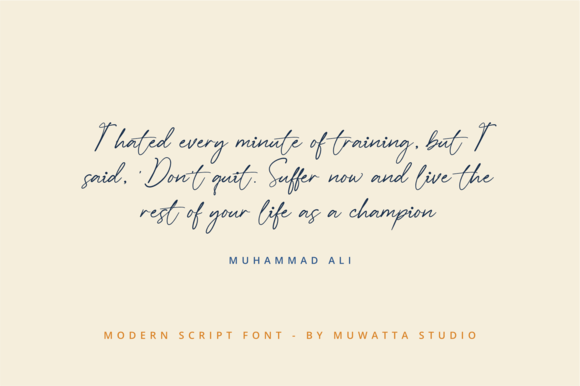 Bright Script Font - Preview 6