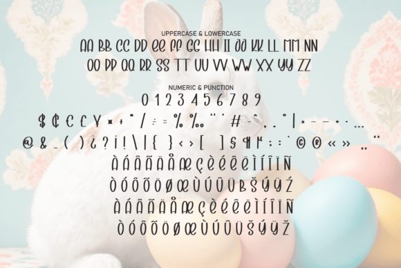 Bunny Easter Font - Preview 6