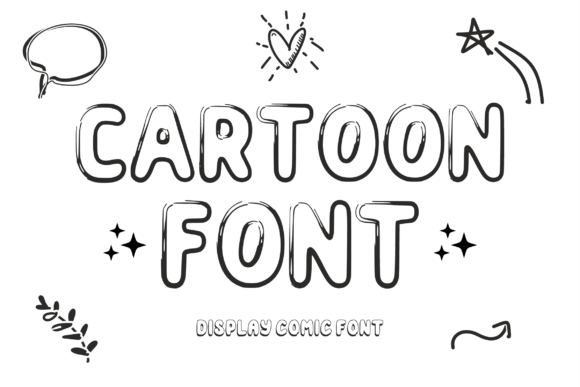 Child Sketch Font PNG with transparent background - Preview 1