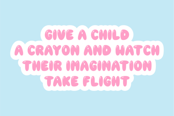 Creative Children Font - Preview 2