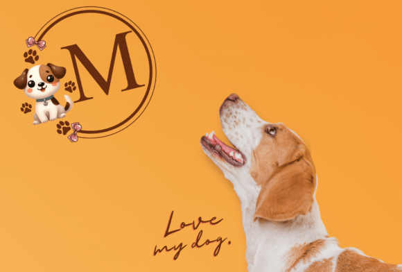 Cute Dog Monogram Font - Preview 3