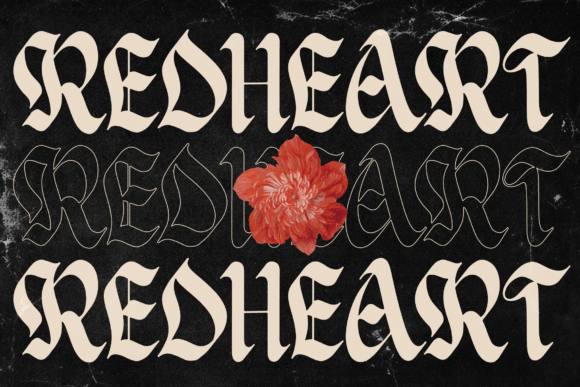 Delkota Font PNG with transparent background - Preview 1