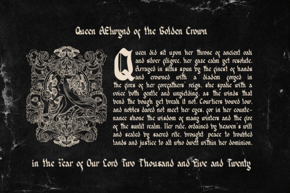 Delkota Font PNG with transparent background - Preview 3
