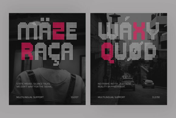 Digifest Font PNG with transparent background - Preview 2