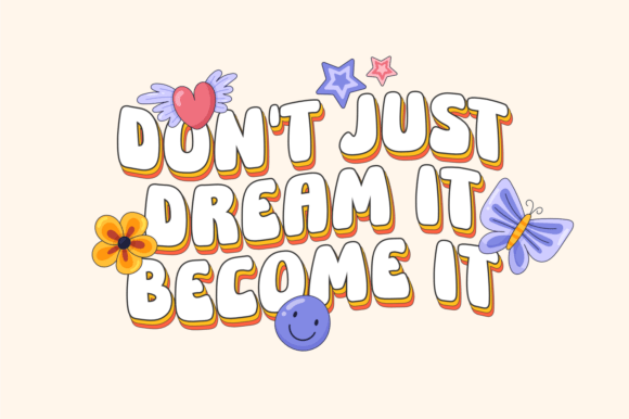 Dreaming Alphabet Font - Preview 1