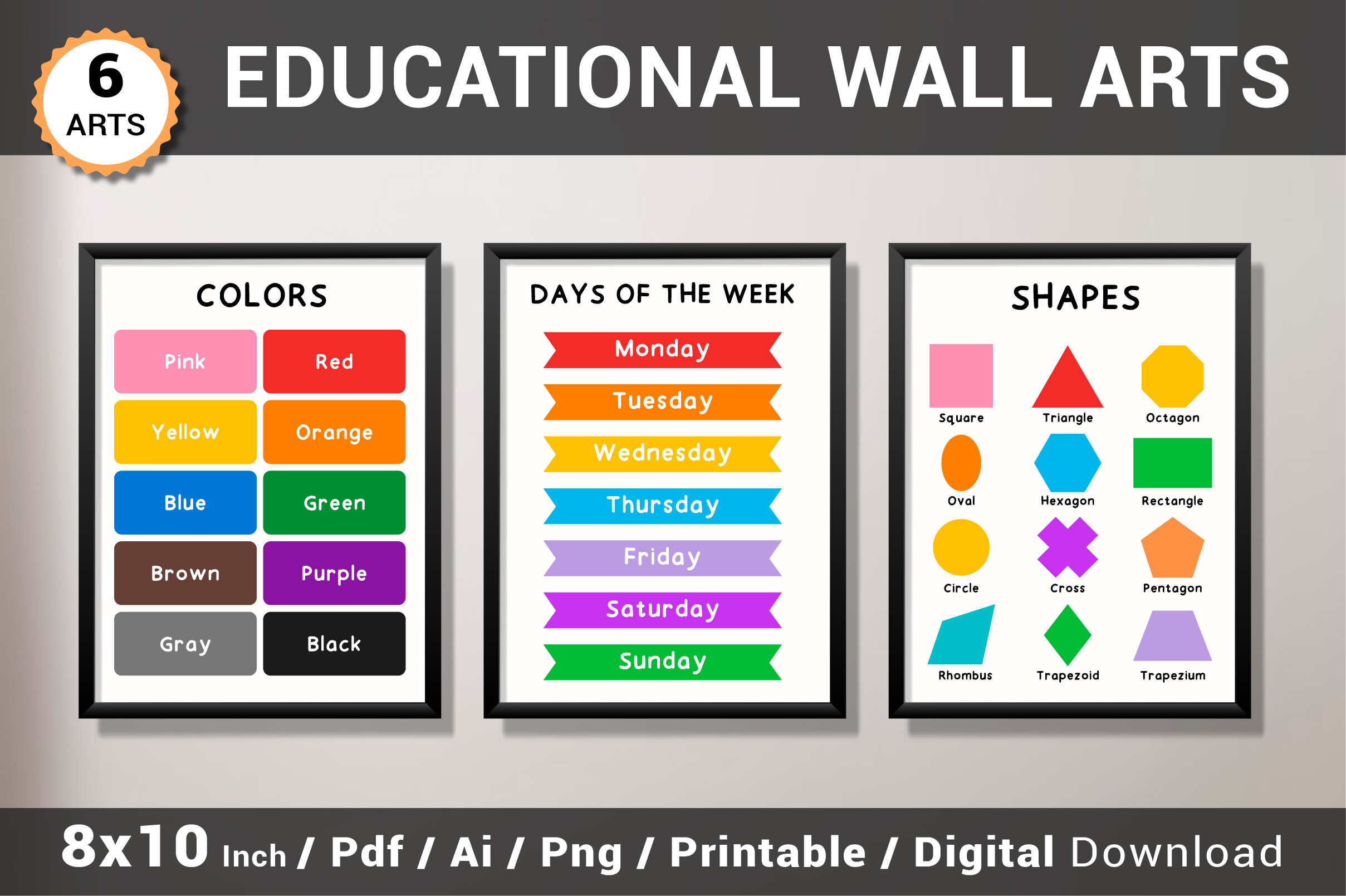 Educational Wall Art Printable