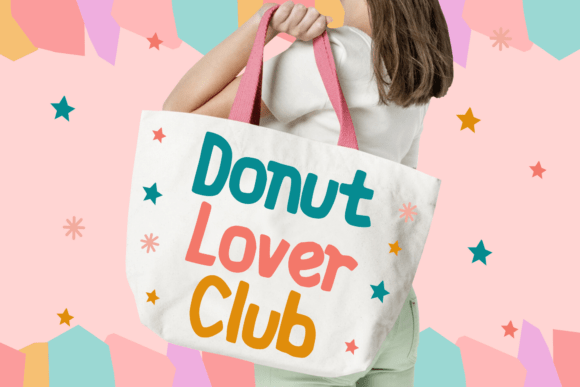 Fancy Junior Font PNG with transparent background - Preview 2