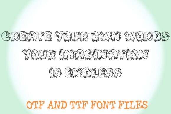 Fluffy Sheep Font - Preview 2
