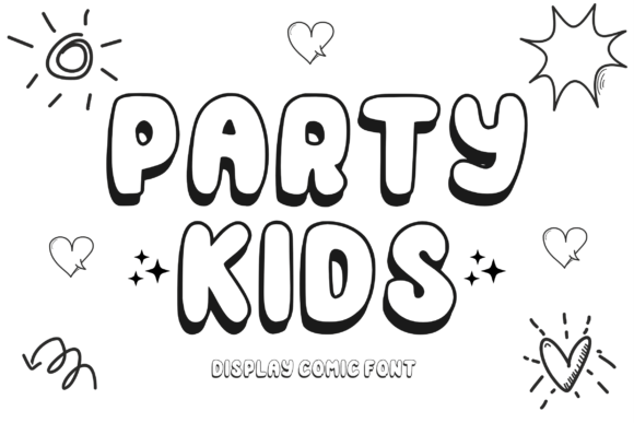 Great Kids Font PNG with transparent background - Preview 2