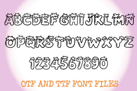 Hairy Wig Font - Preview 1