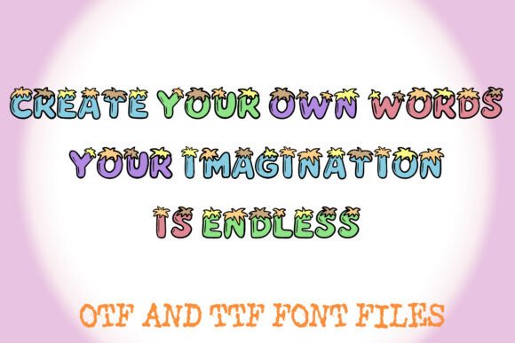 Hairy Wig Font - Preview 2