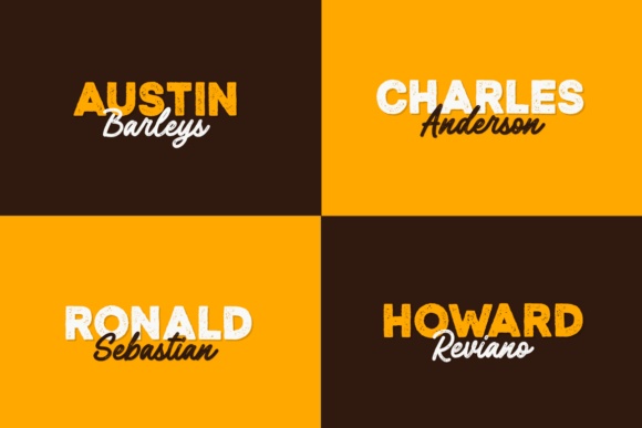 Humble Manford Duo Font - Preview 4