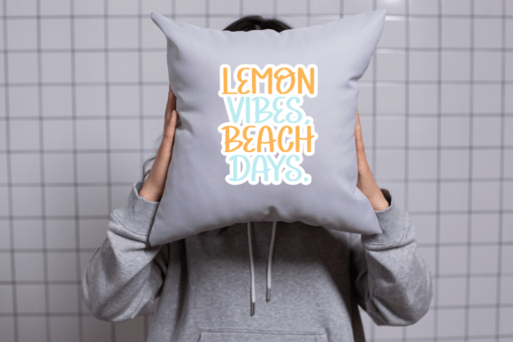 Lemon Beach Font PNG with transparent background - Preview 5