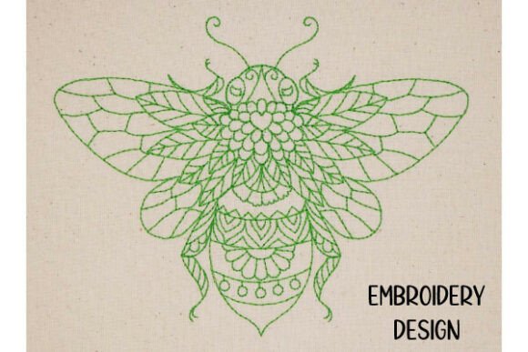 Line Art Bee