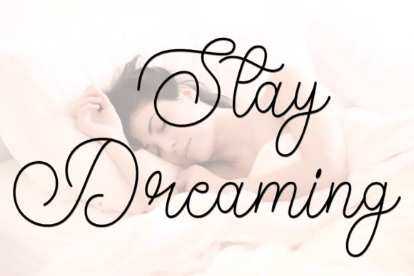 Lovely Dreaming Font PNG with transparent background - Preview 3