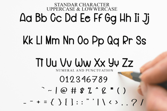 Mama Teacher Font PNG with transparent background - Preview 3