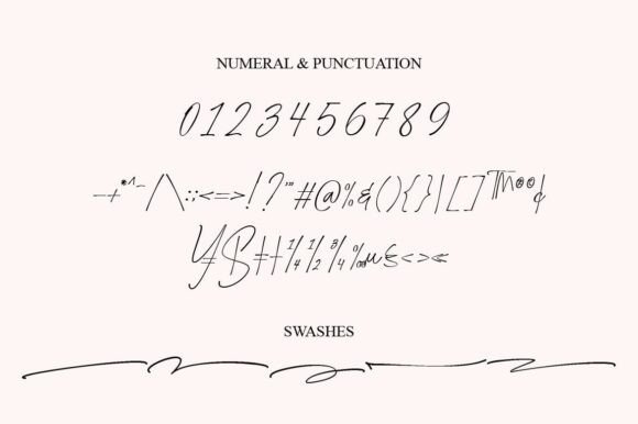 Sabrangan Signature Font PNG with transparent background - Preview 5