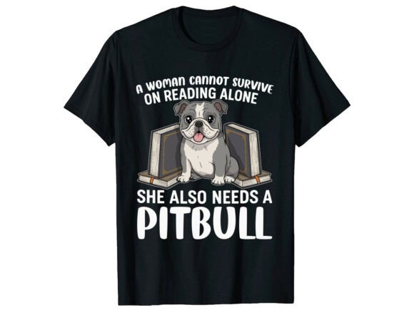 A woman and her pitbull dog t-shirt SVG for Cricut cutting HTV on Bella Canvas tees
