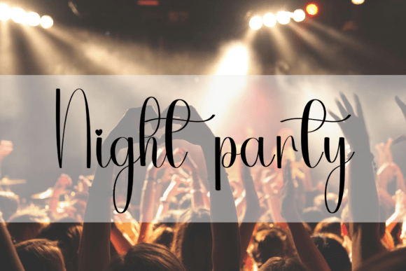 Background Signature Font - Preview 3
