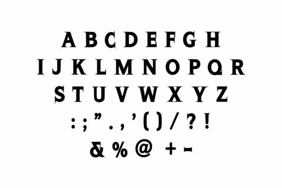 Black Sword Font - Preview 4